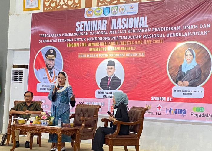 Bersama Mahasiswa Dehasen, Senator Destita Dorong Pertumbuhan Ekonomi untuk Bengkulu 