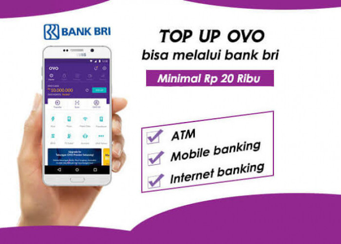 4 Cara Mudah Top Up Saldo OVO Via Bank BRI, Dari ATM Hingga Aplikasi BRImo