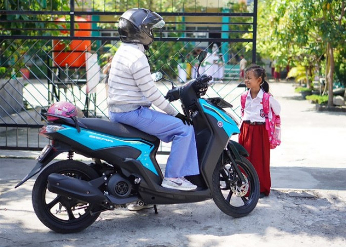 Jadi Pilihan Favorit Masyarakat, Intip Hal yang Perlu Diperhatikan saat Berkendara Sepeda Motor Bersama Anak