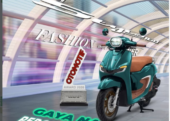 Honda Stylo 160 Makin Eksis, Raih Penghargaan dan Diminati Pecinta Skutik Premium