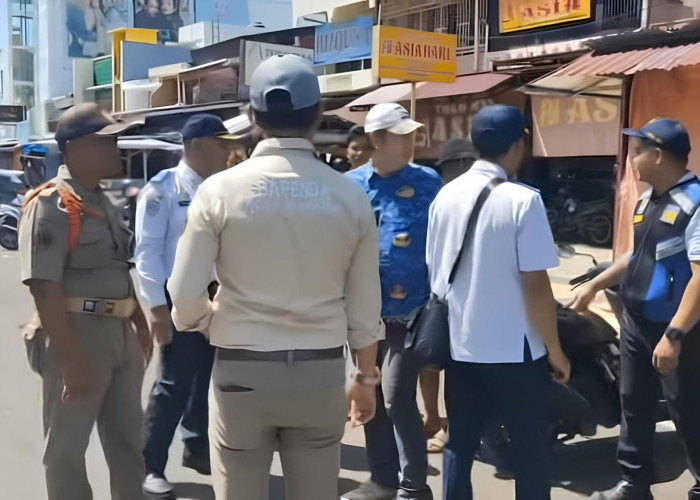 Satgas PAD Bengkulu Sidak Titik Parkir Pengganggu Lalin di KZ Abidin dan Meranti