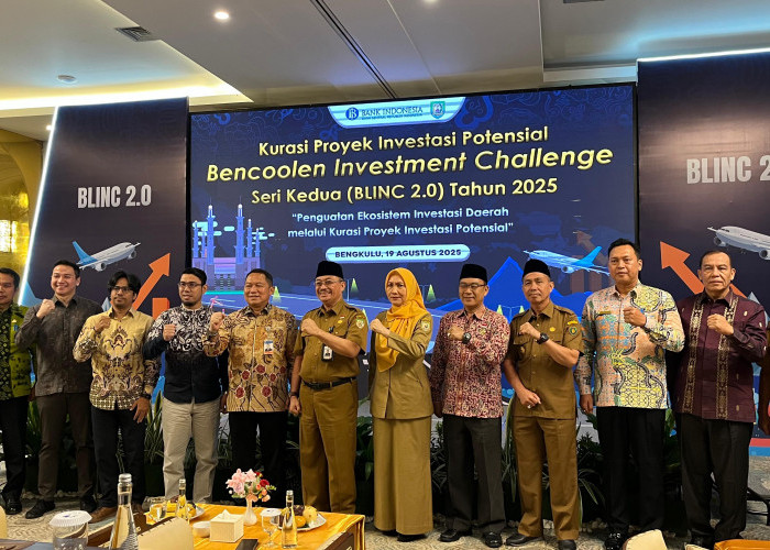 Pemprov Bengkulu Dorong Pertumbuhan Ekonomi Lewat Investasi Daerah dan BLINC