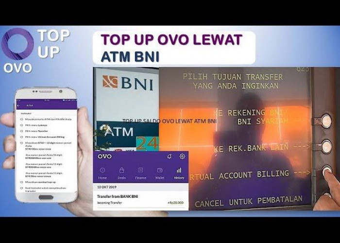 Kode Transfer BNI Ke OVO, Begini Cara Mudah Top Up OVO Lewat BNI Mobile dan ATM BNI