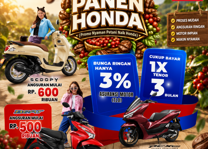  Astra Motor Bengkulu Tawarkan Promo Panen Honda, Keuntungan Berlipat untuk Petani dan Pecinta Kopi