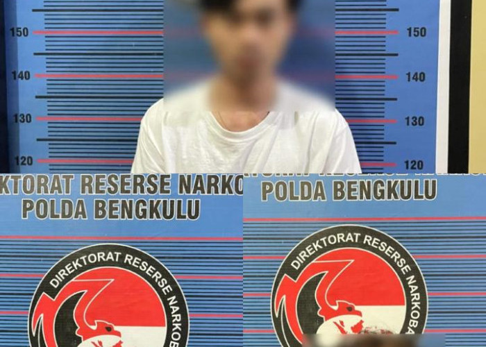 3 Pria di Bengkulu Ditangkap, Simpan 3 Paket dan 8 Linting Ganja Siap Pakai