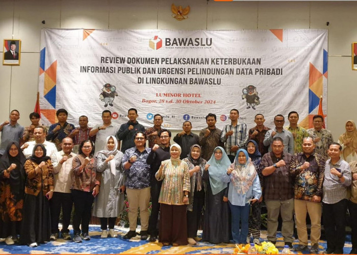 Bawaslu Provinsi Bengkulu Ikuti Reviu Dokumen KIP di Bogor