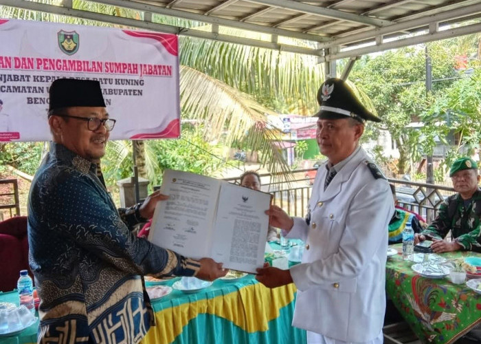 Pjs Kades Batu Kuning Resmi Dilantik, Sekda Bengkulu Selatan Tekankan Amanah dan Sinergi Pembangunan