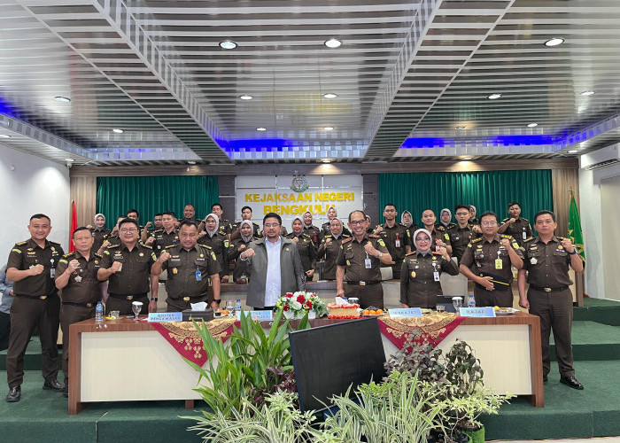 Kejari Bengkulu Masuk 10 Besar Kejari Tipe A Terbaik Nasional Versi Komjak Awards 2025