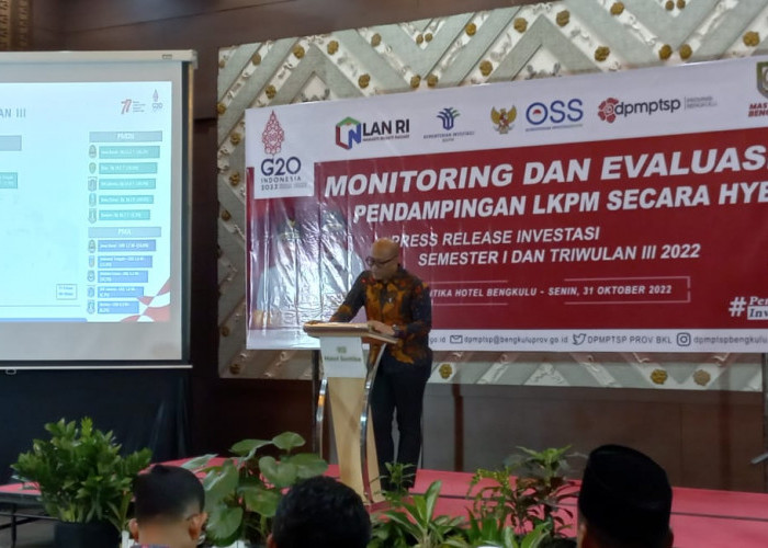 Realisasi Investasi Provinsi Bengkulu Capai Rp 6,1 T, BKPM Minta Pendampingan untuk Capai Target Rp 9,5 T