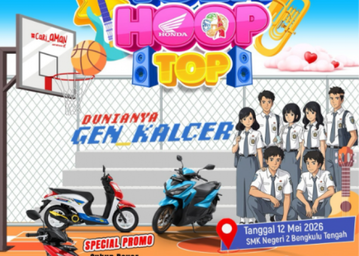 Hadirkan 'Dunia Gen Kalcer', Honda Bengkulu Manjakan Siswa SMKN 2 Benteng dengan Promo dan Hiburan