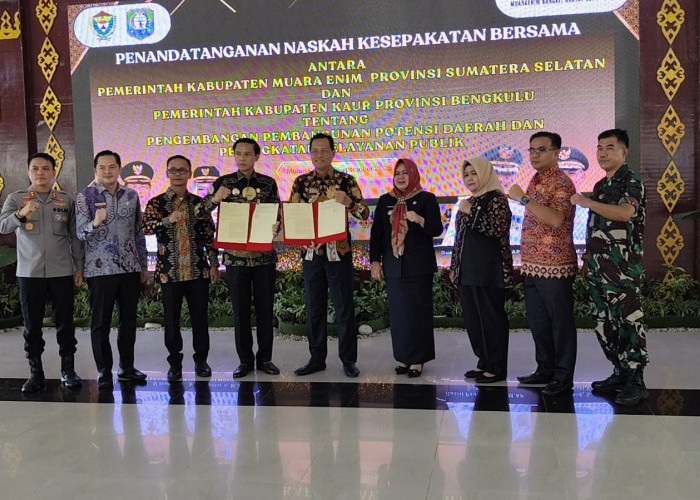Kaur dan Muara Enim Sepakat Bangun Jalan Tembus untuk Buka Keterisoliran Daerah