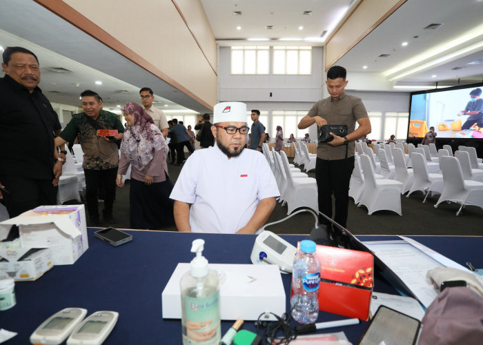 Siap Dilantik, Gubernur dan Wakil Gubernur Bengkulu Jalani Test Kesehatan