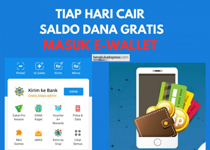 Tiap Hari Nikmati Saldo DANA Gratis Rp100.000 Cair Langsung ke Akun E-Wallet