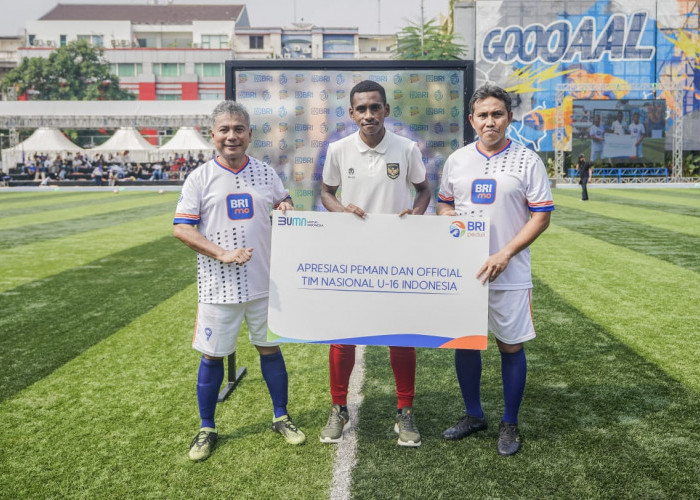 Dorong Regenerasi Pemain Sepak Bola Nasional, BRI Berikan Apresiasi Kepada Timnas U-16