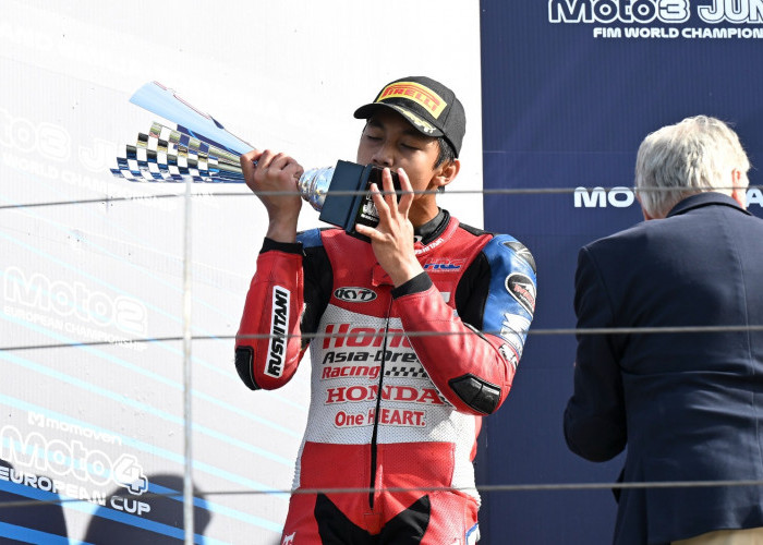 Melesat Kencang di Misano, Ramadhipa Tutup Musim dengan Podium