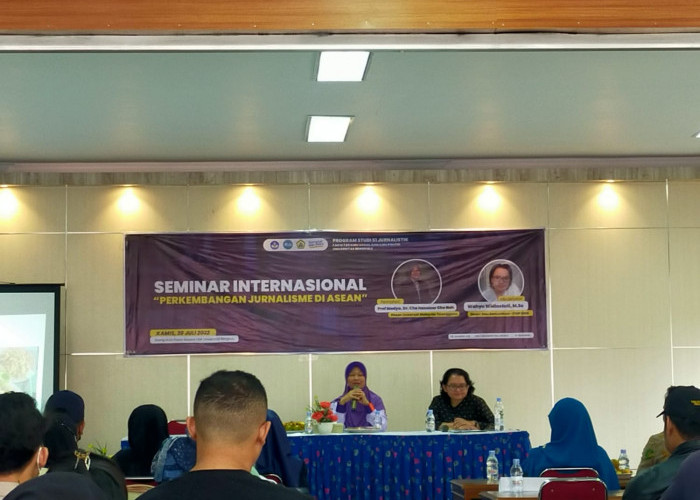 S1 Jurnalistik Unib Selenggarakan Seminar Internasional, Pemateri Profesor dari Malaysia 