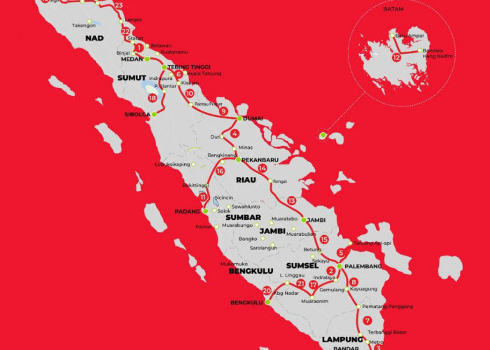 Persiapan Mudik Lebaran 2023, Catat Ini 25 Lokasi Rest Area Jalan Tol Trans Sumatera