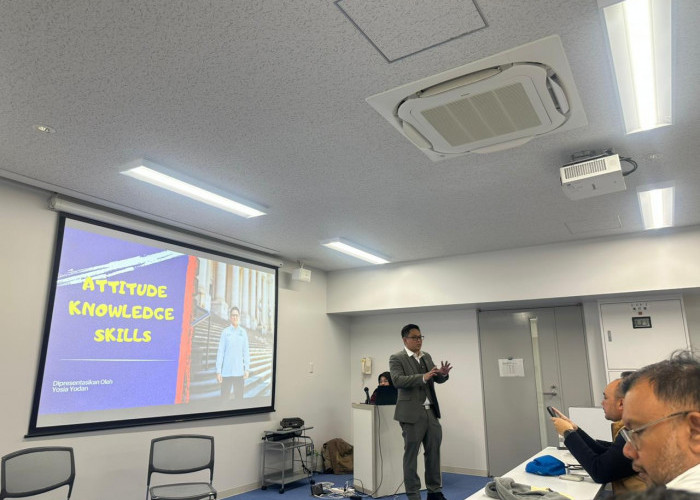 Ketum HIPMI Bengkulu Yosia Yodan Berbagi Ilmu Kewirausahaan di Universitas Tokyo