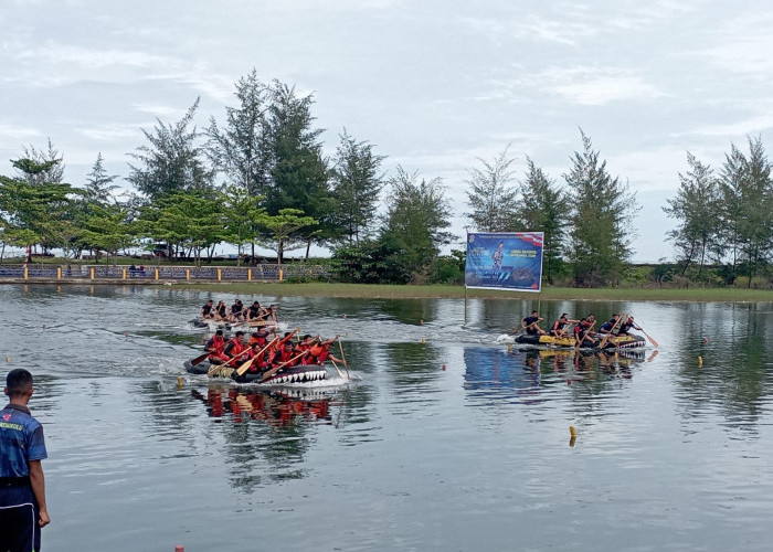 Lanal Bengkulu Launching Kampung Bahari Nusantara