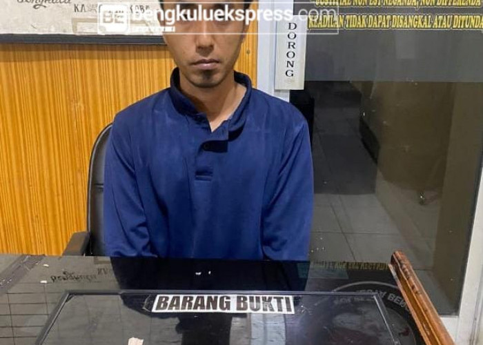 Pemuda Kota Bengkulu Ditangkap, Kedapatan Bawa Sabu yang Dibungkus Dalam Permen