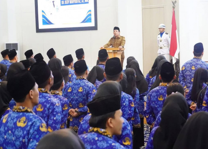 Wali Kota Bengkulu kepada CPNS Baru: Tidak Ada Hari Libur, Jadikan Ladang Ibadah