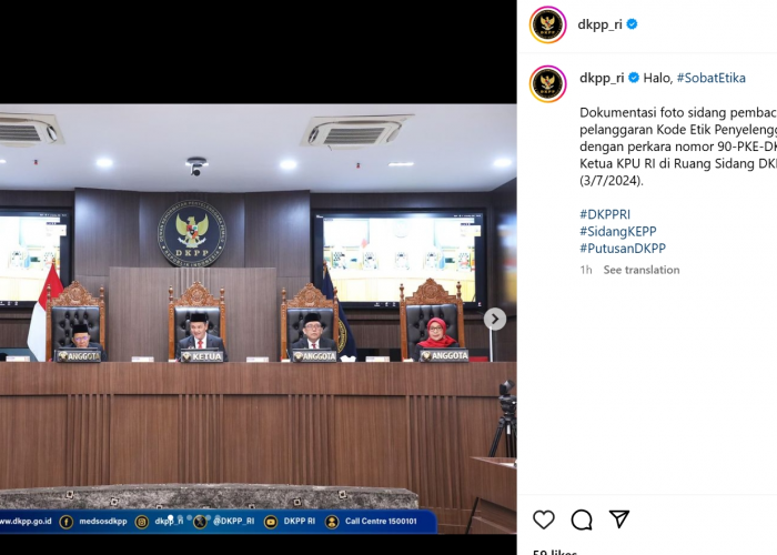 Ketua KPU RI Hasyim Asy'ari Resmi Dipecat DKPP, Ini Kasusnya