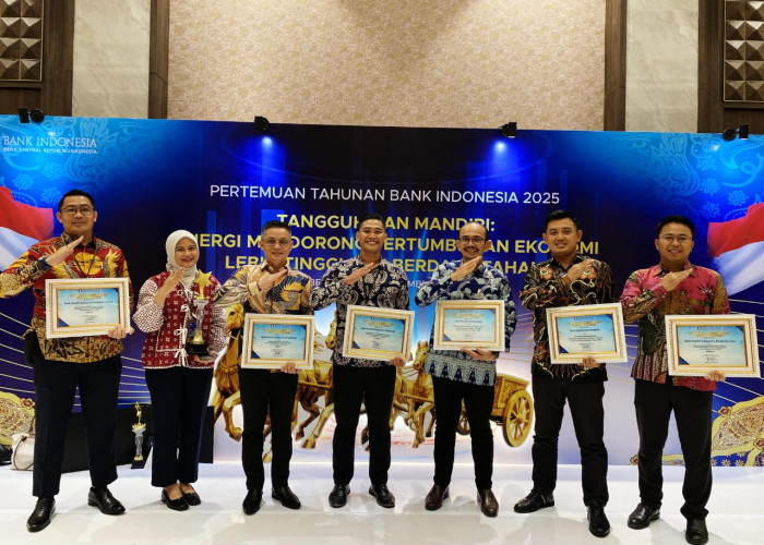 Bank Mandiri Bengkulu Borong Penghargaan di Pertemuan Tahunan Bank Indonesia 2025