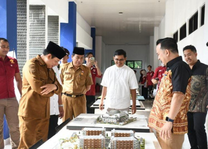 Terinspirasi Masjid Carocok, Wali Kota Percayakan Desain Masjid Terapung Futuristik kepada Mahasiswa Unib