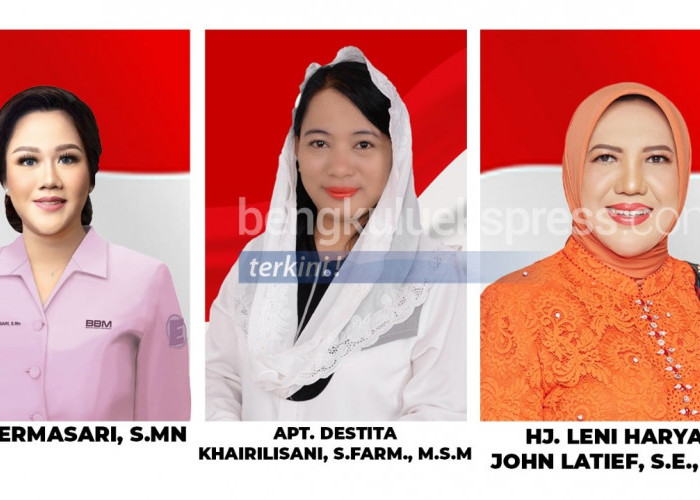 Suara Politisi Perempuan Mendominasi di Pemilu Bengkulu, Betty: Jangan Sampai Jadi 'Tim Hore' di Senayan
