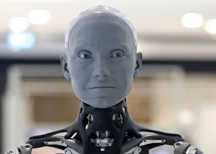 Robot Humanoid Tercanggih Bernama Ameca Ditampilkan di Dubai