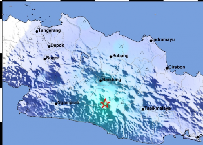 Gempa M 4,9 Guncang Kabupaten Bandung, Sejumlah Bangunan Rusak