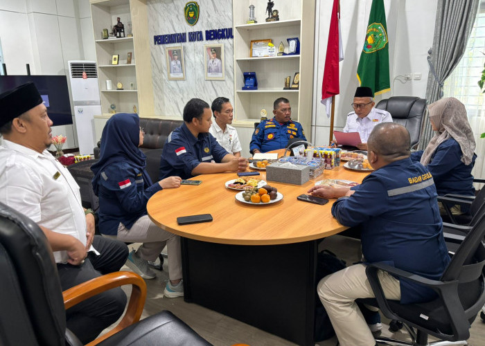 Pemkot Bengkulu Terima Kunjungan PVMBG, Bahas Mitigasi Risiko Gempa dan Bencana Geologi