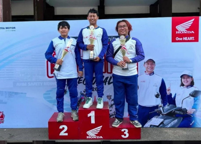 Arifin Juarai Honda Community Safety Riding Contest Regional Bengkulu, Siap Melaju ke Nasional