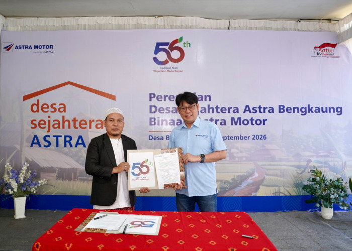 Astra Motor Resmikan Desa Sejahtera Astra Bengkaung, Dorong Potensi Desa secara Berkelanjutan