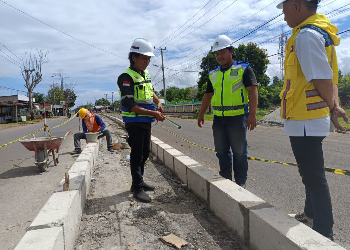 Angka Kecelakaan Tinggi, Pemkot Bengkulu Bangun Median Jalan Sepanjang 2,9 KM di Jalur Bandara-Betungan