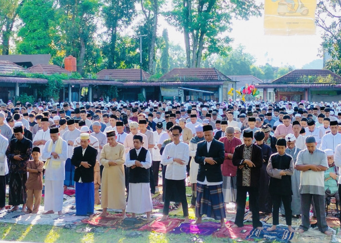 Ribuan Warga Muhammadiyah Rejang Lebong Gelar Shalat Idul Fitri di Lima Lokasi