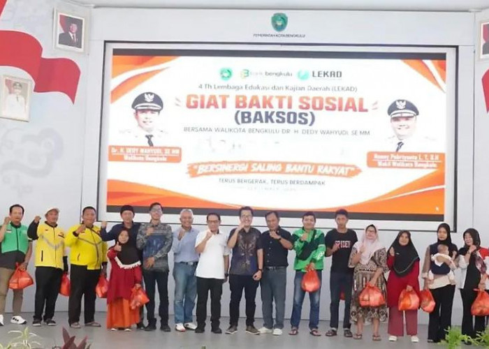 HUT ke-4 LEKAD, Baksos Door-to-Door Sasar 300 Warga Rentan di Bengkulu