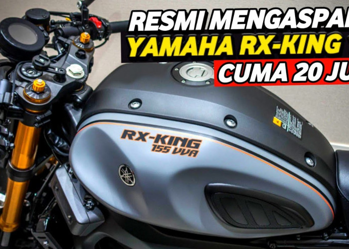 Makin Gagah dan Garang! Yamaha RX King 2023, Motor Sport Legendaris yang Canggih