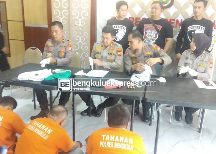 Polisi Beberkan Peran Para Tersangka Saat Lakukan Aksi Hipnotis di Bengkulu