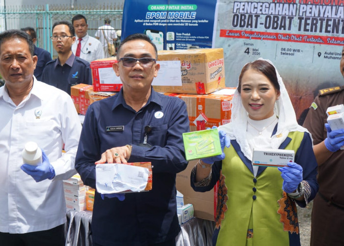 Dipilih Jadi Role Model Nasional Lawan Penyalahgunaan Obat Tertentu, BPOM Musnahkan OOT Senilai Ratusan Juta
