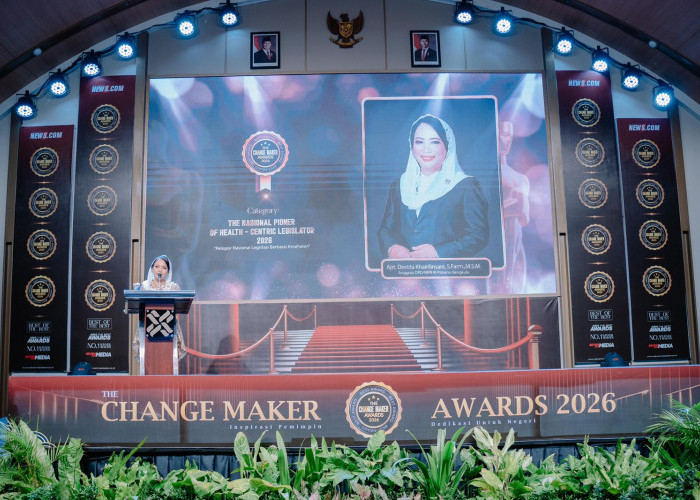 Dinilai Konsisten Perjuangkan Kebijakan Kesehatan, Destita Khairilisani Raih The Change Maker Awards 2026