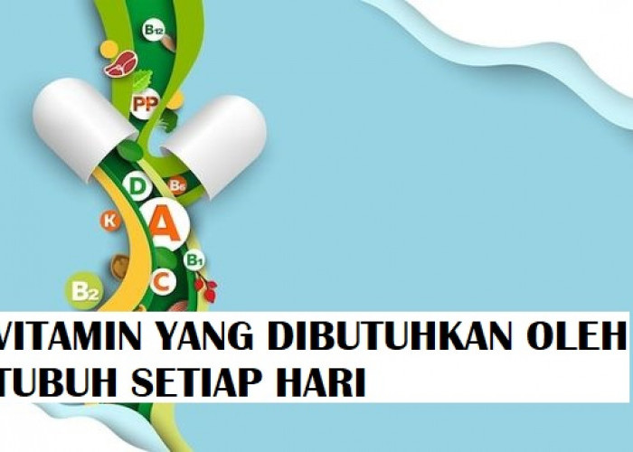 Ketahui, 5 Jenis Vitamin yang Dibutuhkan Tubuh Setiap Hari