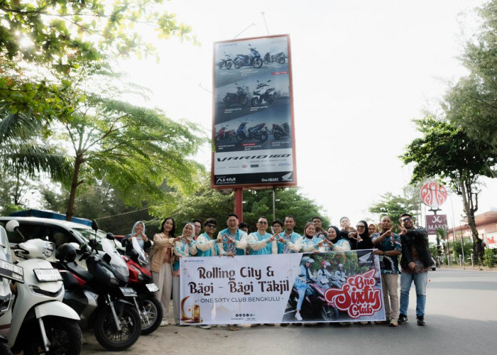 Rolling City One Sixty Club, Ajang Kebersamaan Pengguna Motor Honda 160cc di Bengkulu