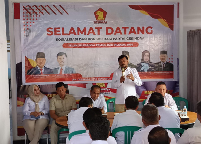 DPC Gerindra Bengkulu Siap Kawal Program Presiden