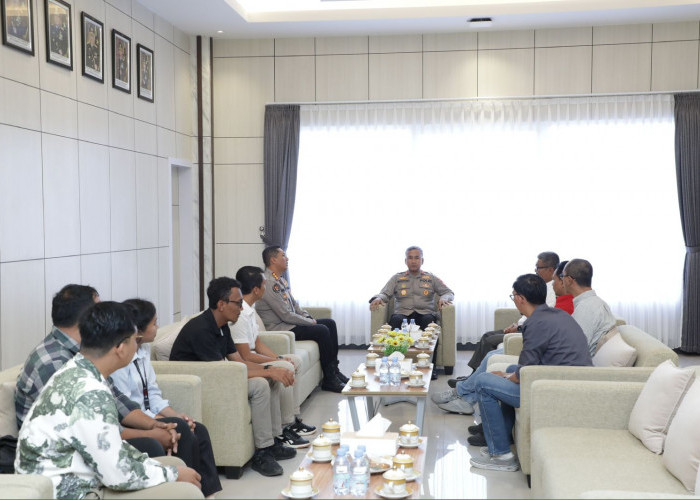 Perkuat Sinergi, Bengkulu Ekspress Media Group Audiensi dengan Kapolda Bengkulu