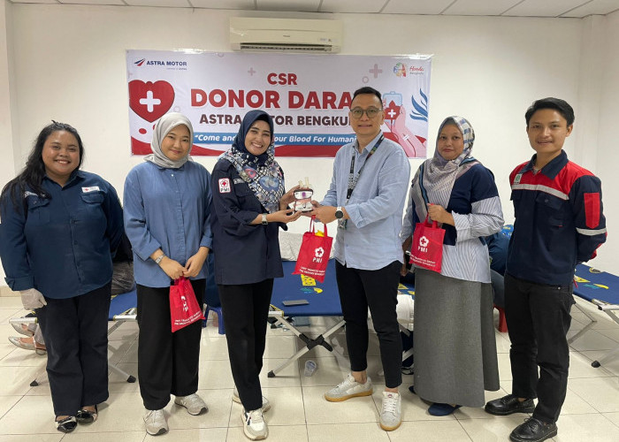Astra Motor Bengkulu Gelar Donor Darah di Momen HUT ke-57 Provinsi Bengkulu