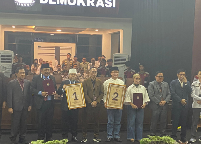 Pengundian Nomor Urut Selesai, Helmi Hasan dan Rohidin Siap Berlaga di Pilgub Bengkulu 2024