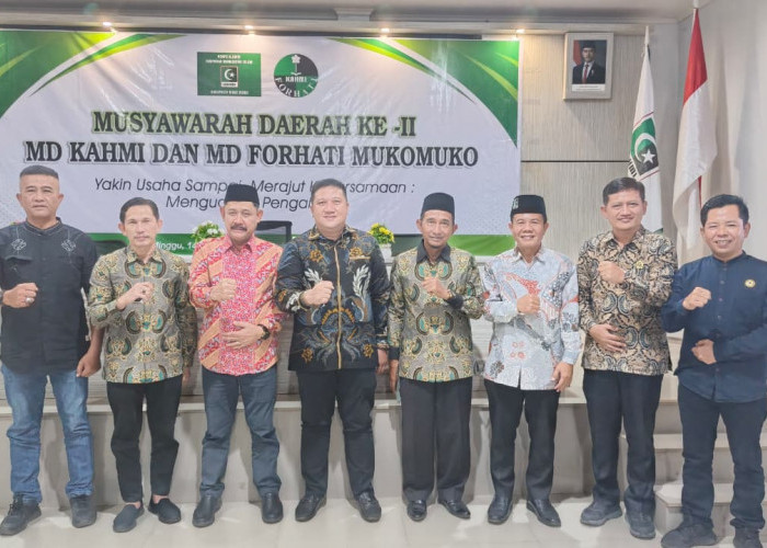 Musda II KAHMI Mukomuko Jadi Ajang Konsolidasi Gagasan dan Penguatan Organisasi