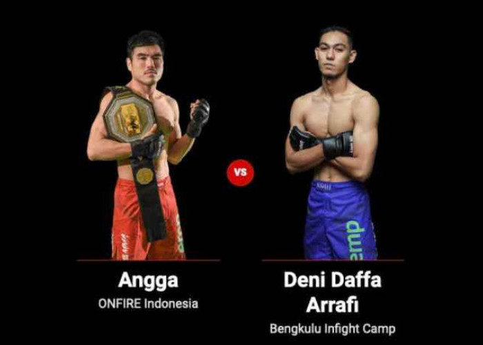 Petarung MMA Bengkulu Deni Daffa Berlaga Malam Ini, Target Rebut Gelar Juara One Pride