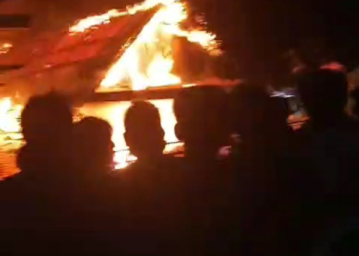 Kebakaran di Tanjung Beringin Kaur, Kerugian Ratusan Juta